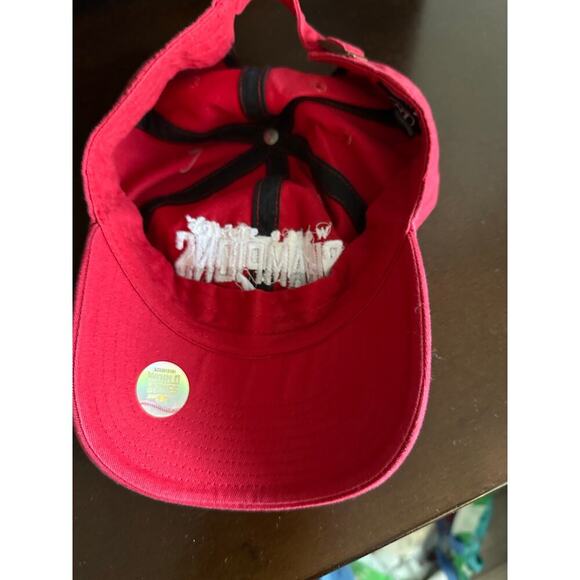 47Brand Red Atlanta Braves World Series Champions 2021 Adjustable Baseball Hat - Picture 8 of 9